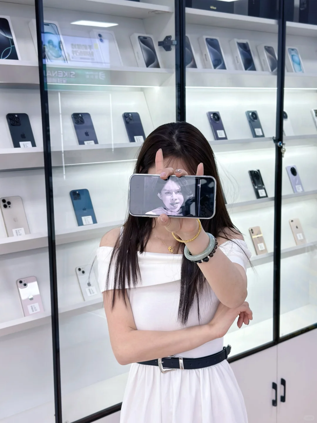 大同新开的这家二手手机店也太绝了！蓝朋友