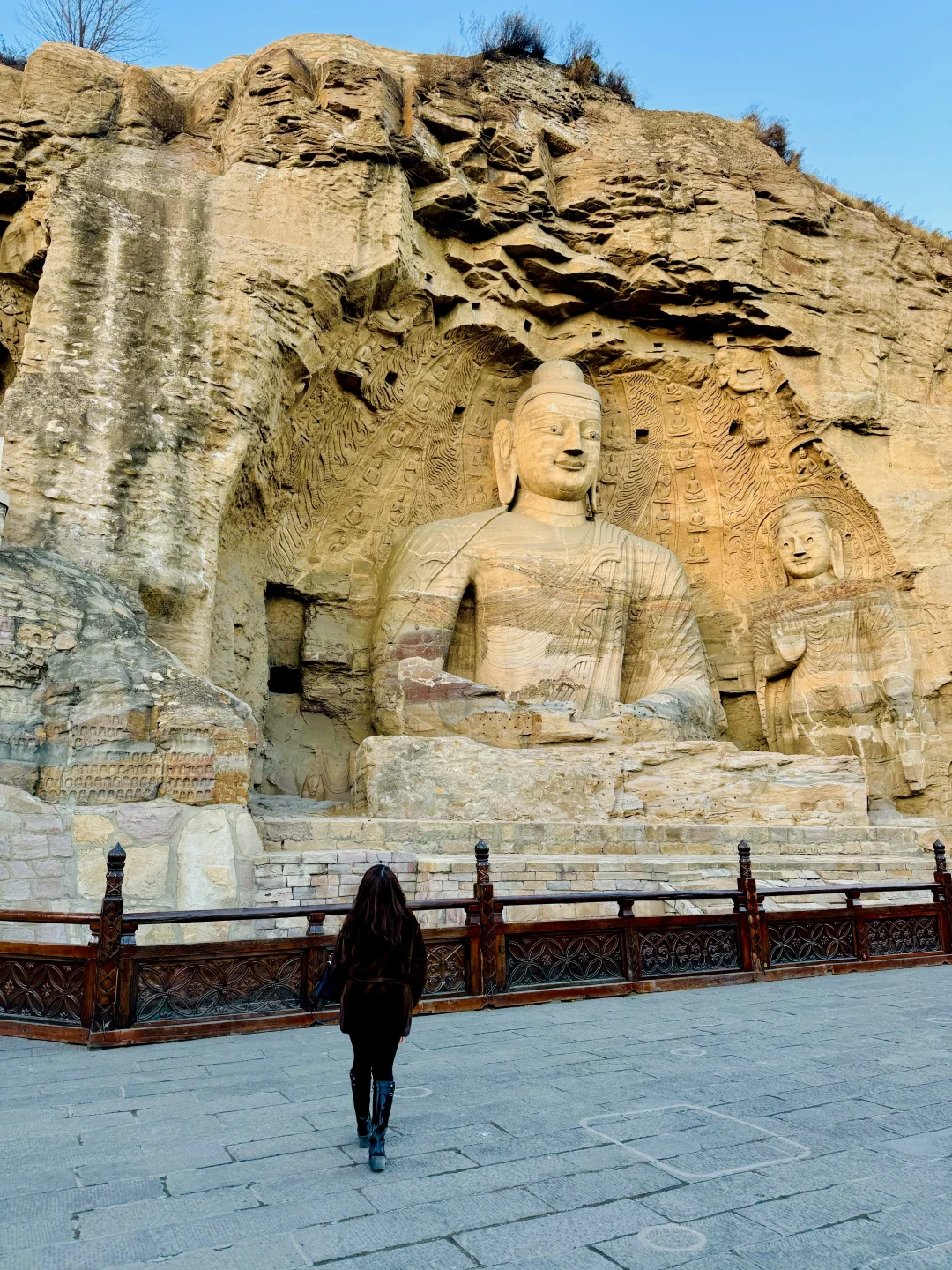 淡季来大同，没人，也不冷✌️云冈石窟➕华严寺