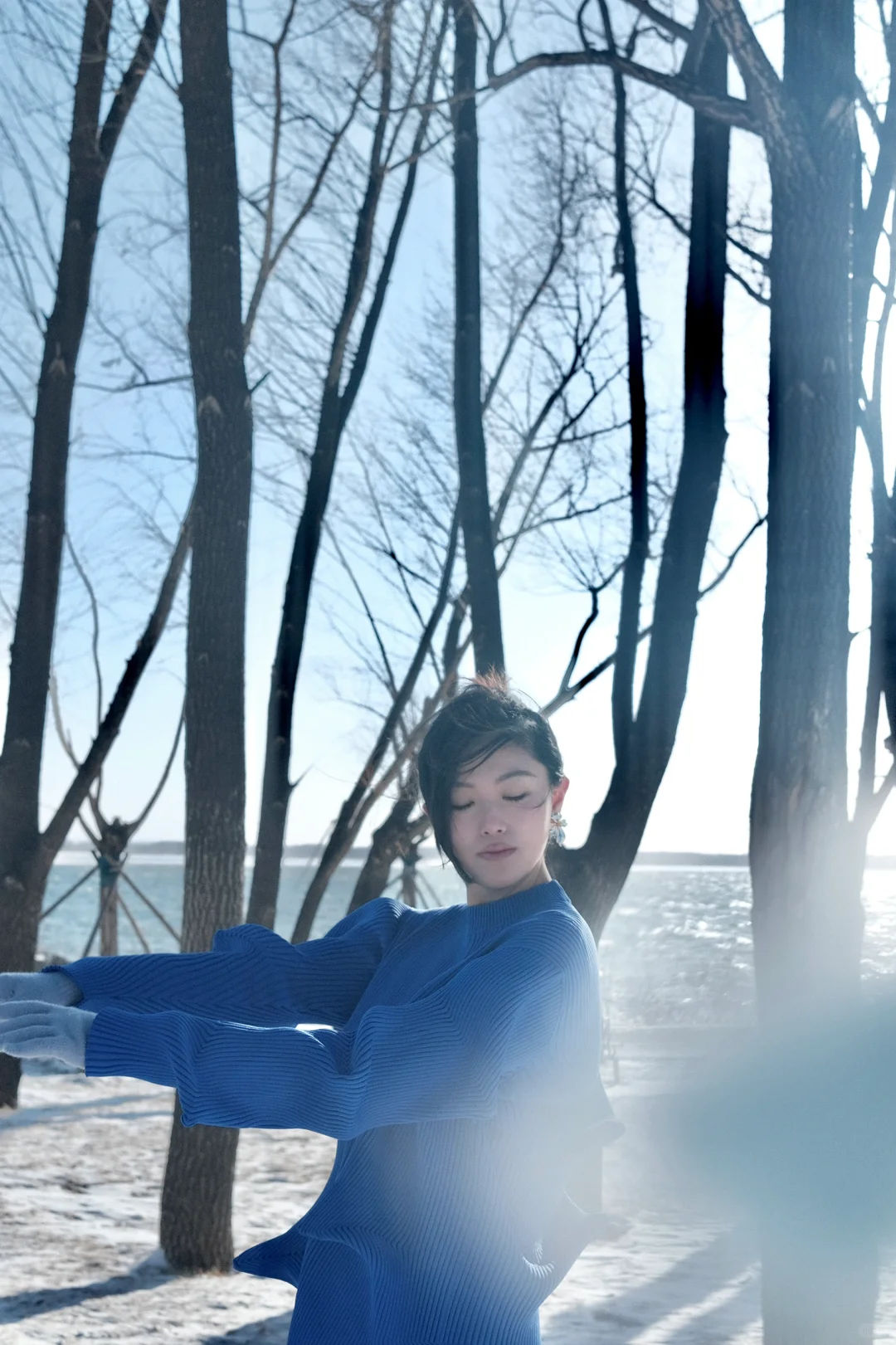 等了一冬天的绝美雪景❄️➕长治滨湖文旅📷