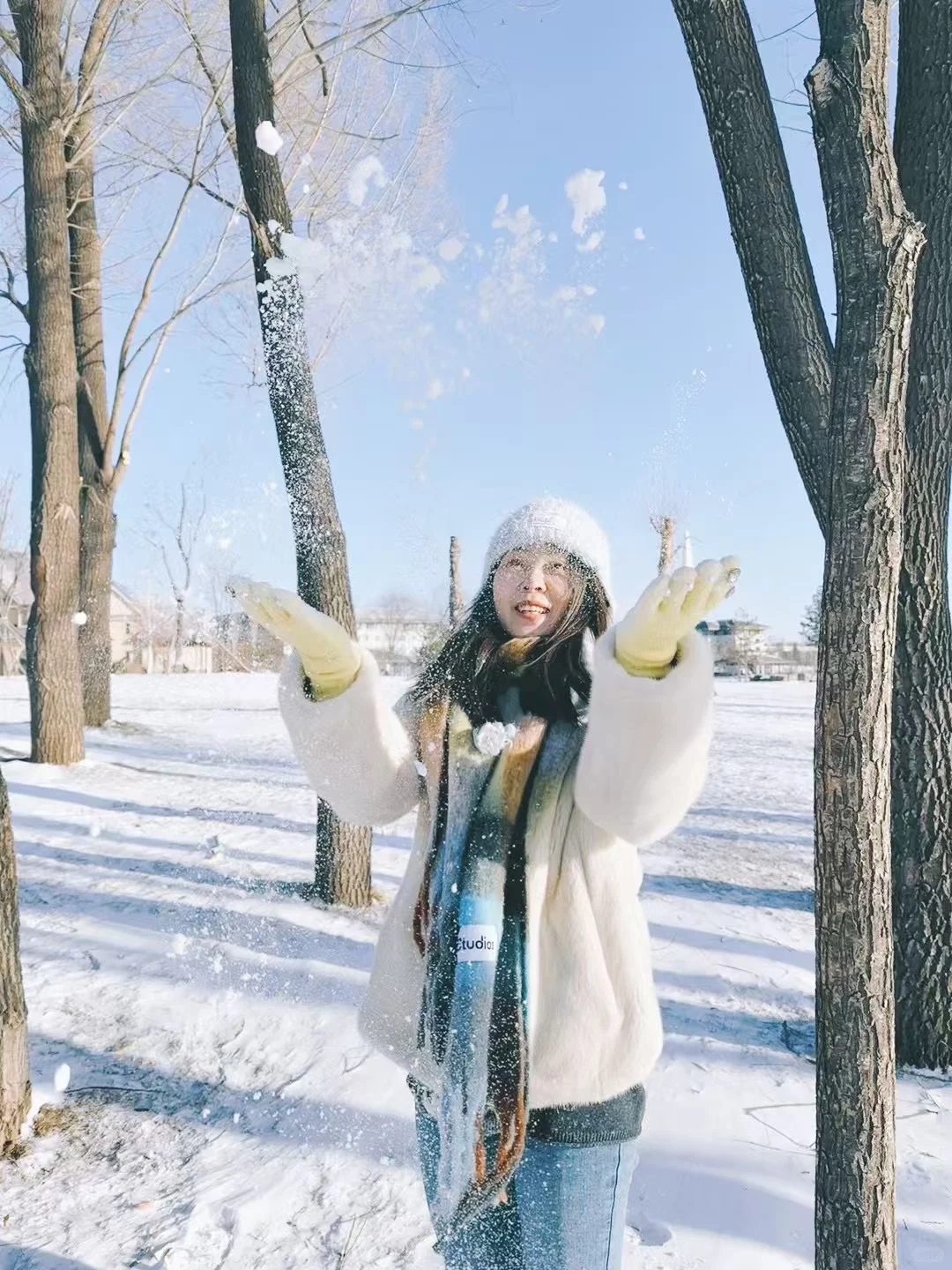 等了一冬天的绝美雪景❄️➕长治滨湖文旅📷