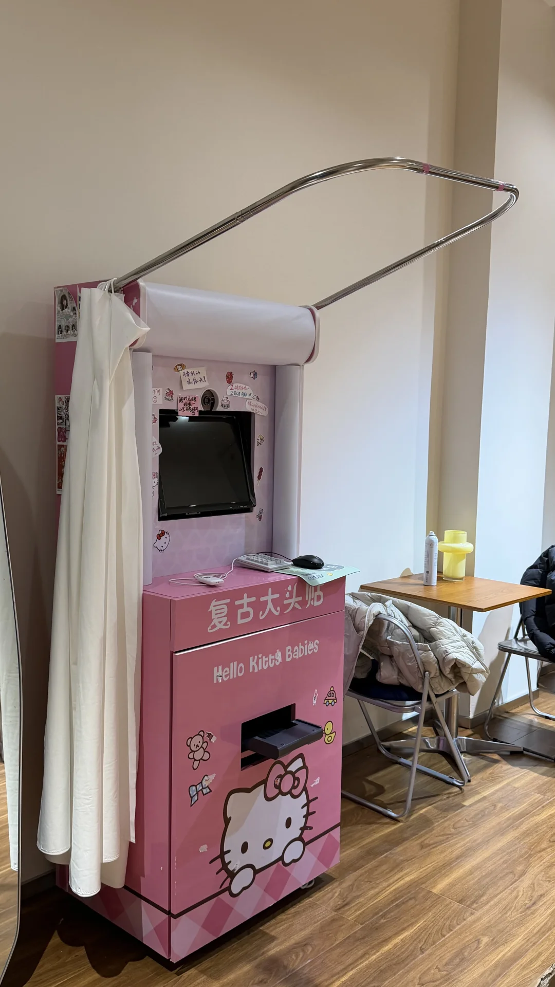 大同环境no1的拼豆店！！！还可以拍大头贴！