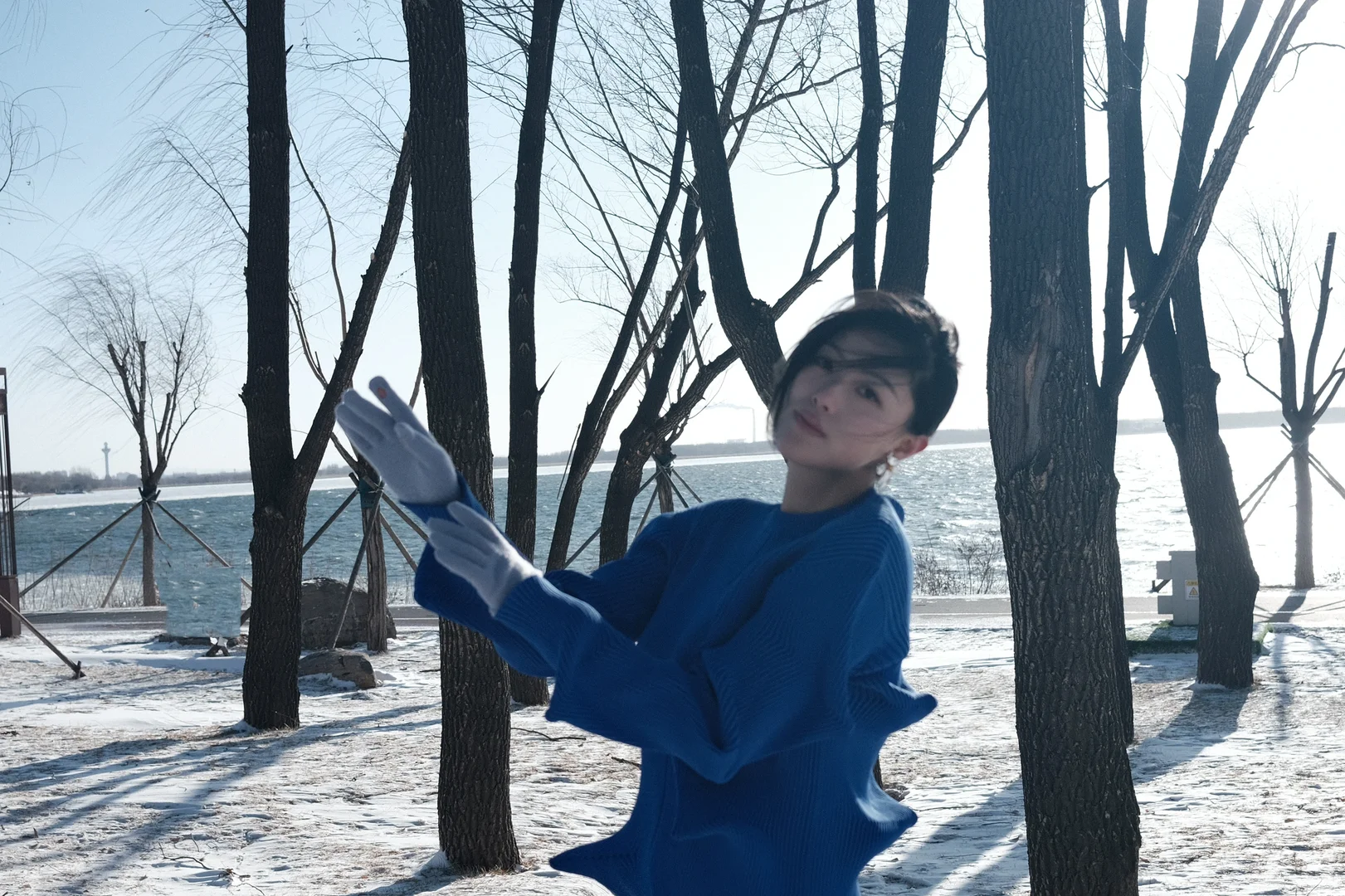 等了一冬天的绝美雪景❄️➕长治滨湖文旅📷