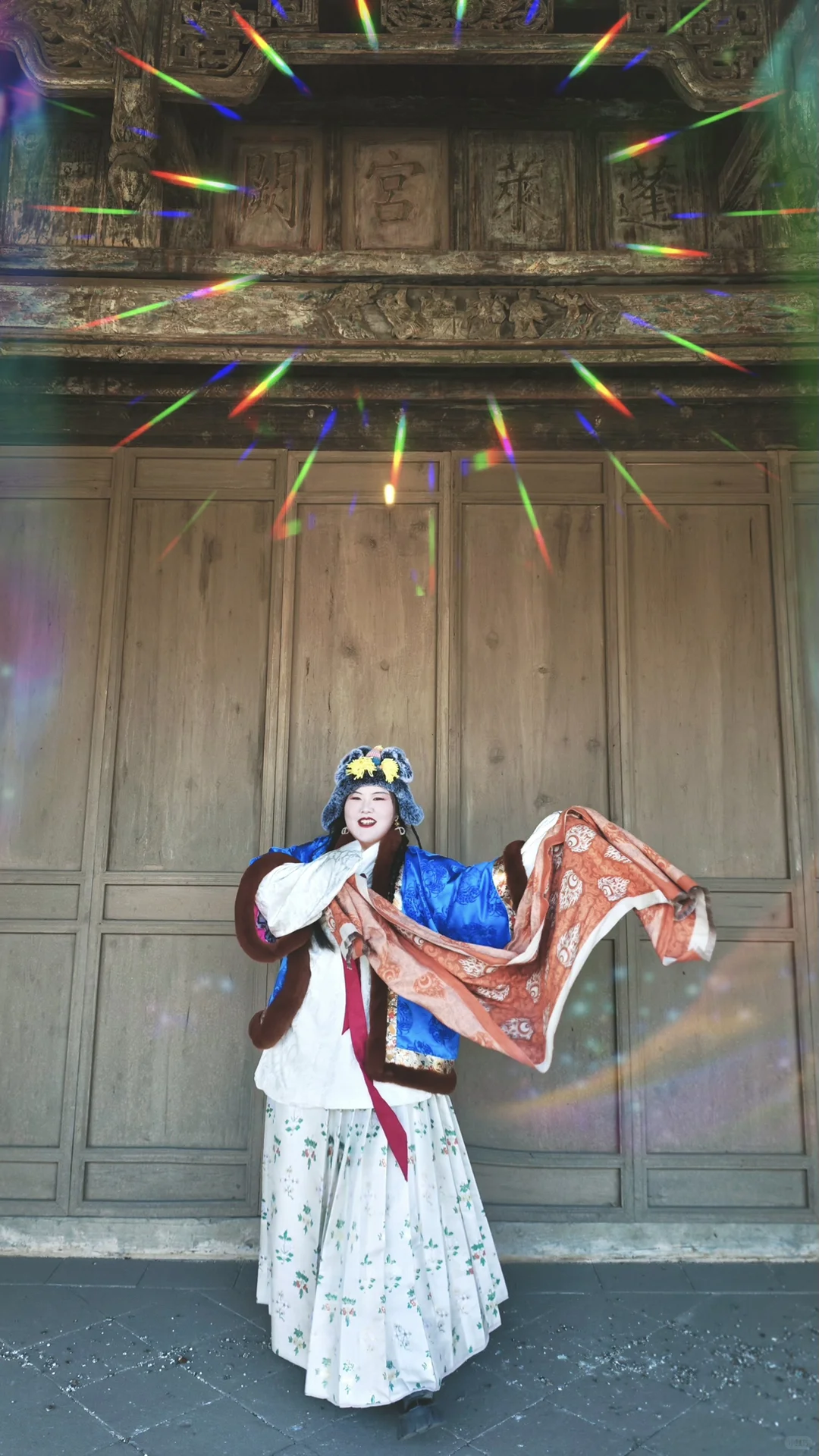 汉服er去看古建，可以得到什么样的照片？