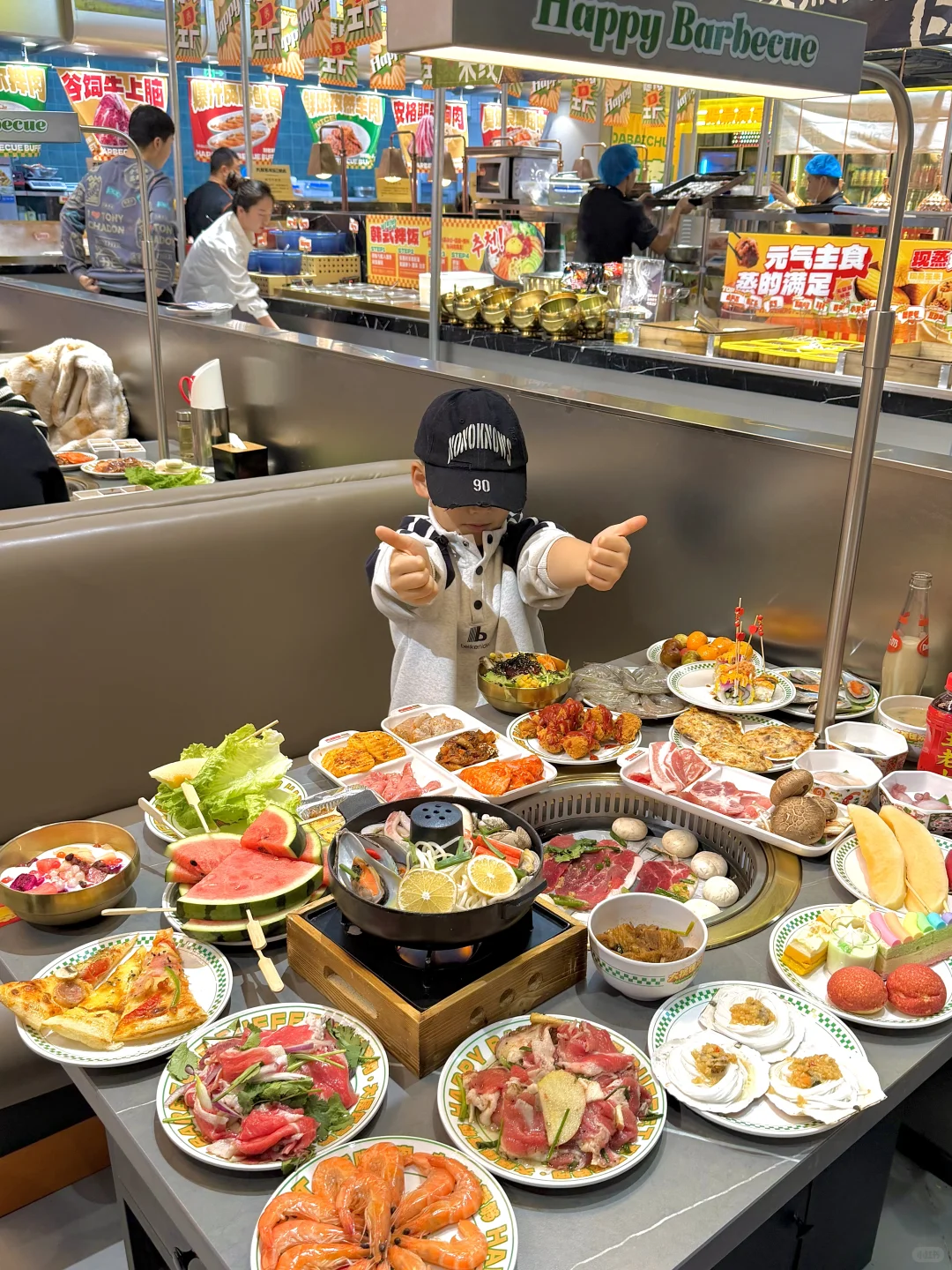 在太原终于找到了带娃吃自助的好去处！