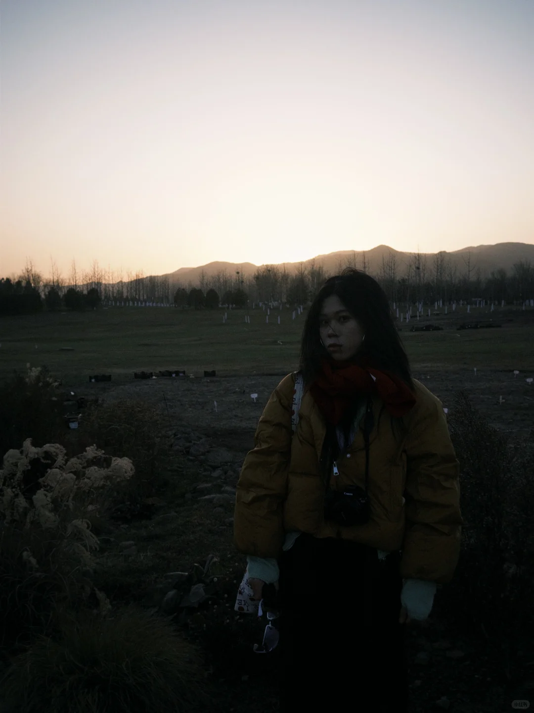 在太原植物园吸氧🌳