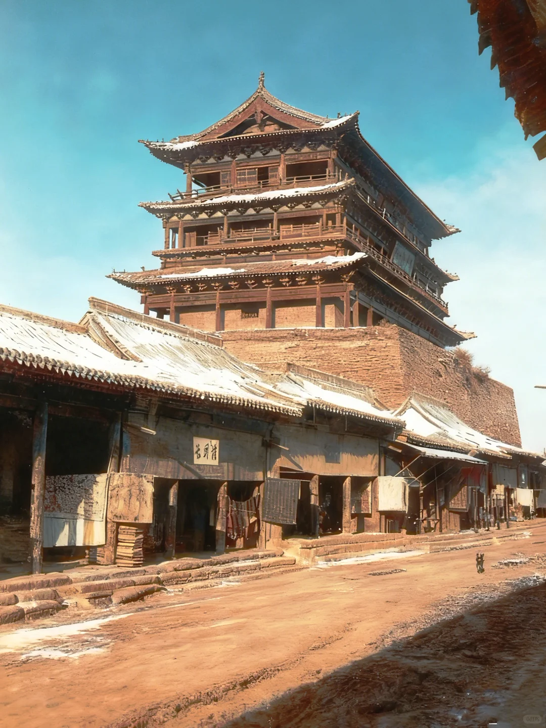 1897年的太原鼓楼