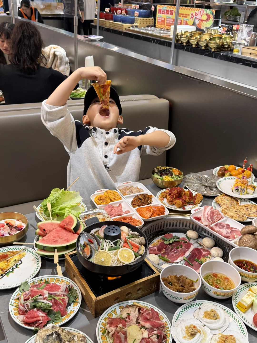 在太原终于找到了带娃吃自助的好去处！