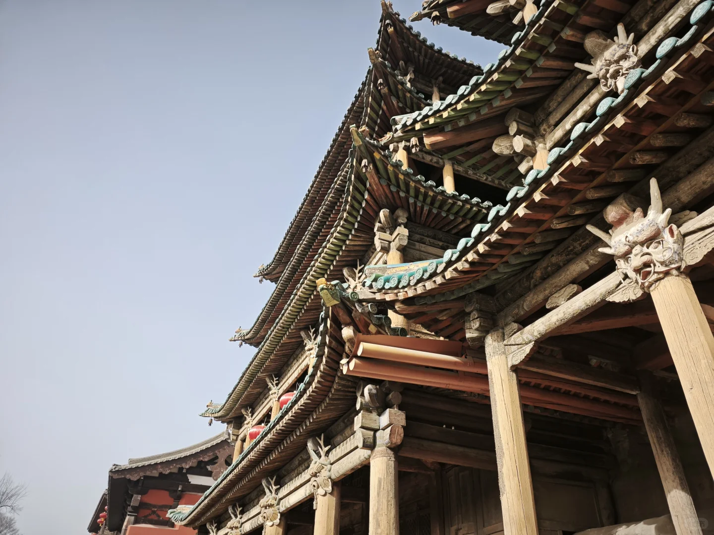 大同景点游记·悬空寺应县木塔云冈石窟