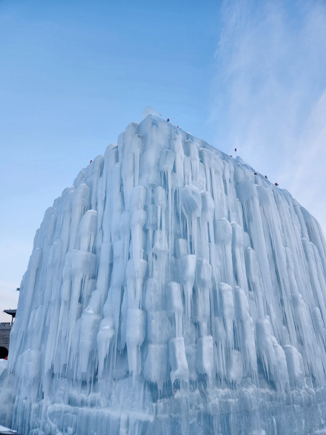 冰雪大同｜空中之恋，心形冰川！❄️