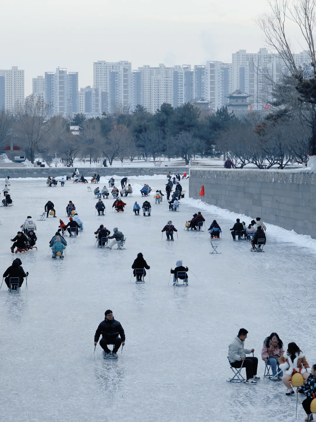 冰雪大同｜空中之恋，心形冰川！❄️