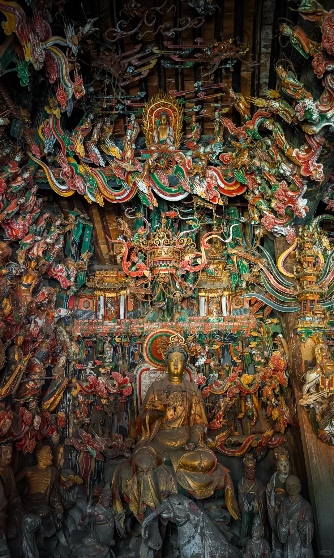 以为小西天够震撼了，直到我去了山西长治❗