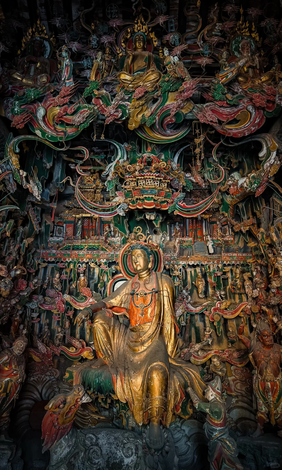 以为小西天够震撼了，直到我去了山西长治❗