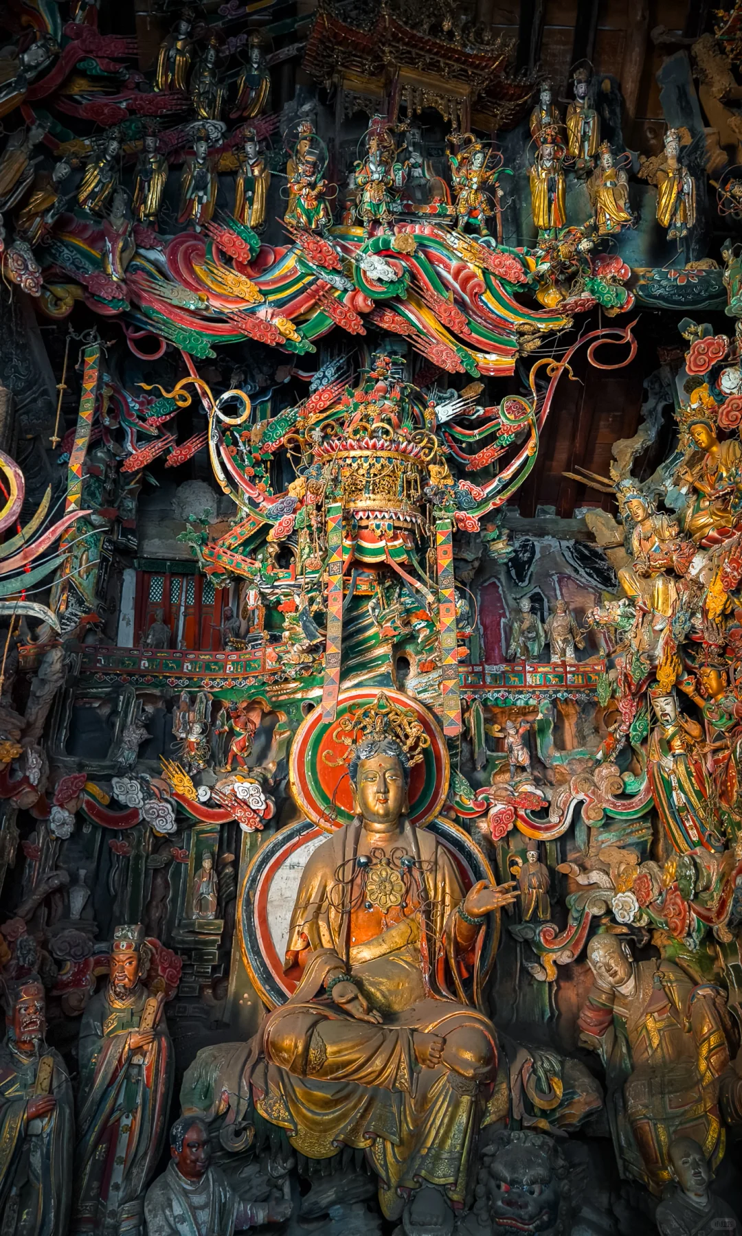 以为小西天够震撼了，直到我去了山西长治❗