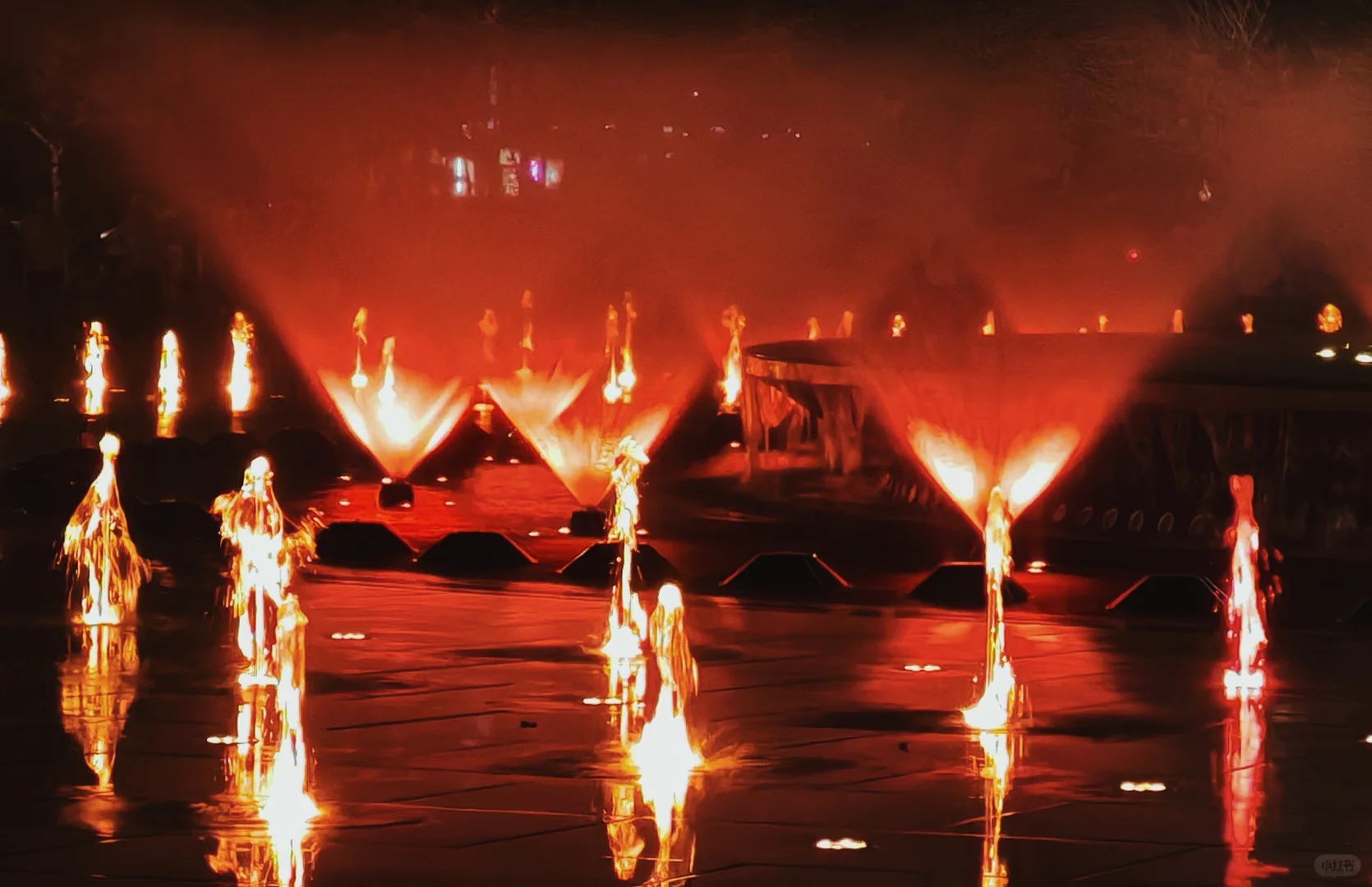 八一广场的音乐喷泉你看了吗