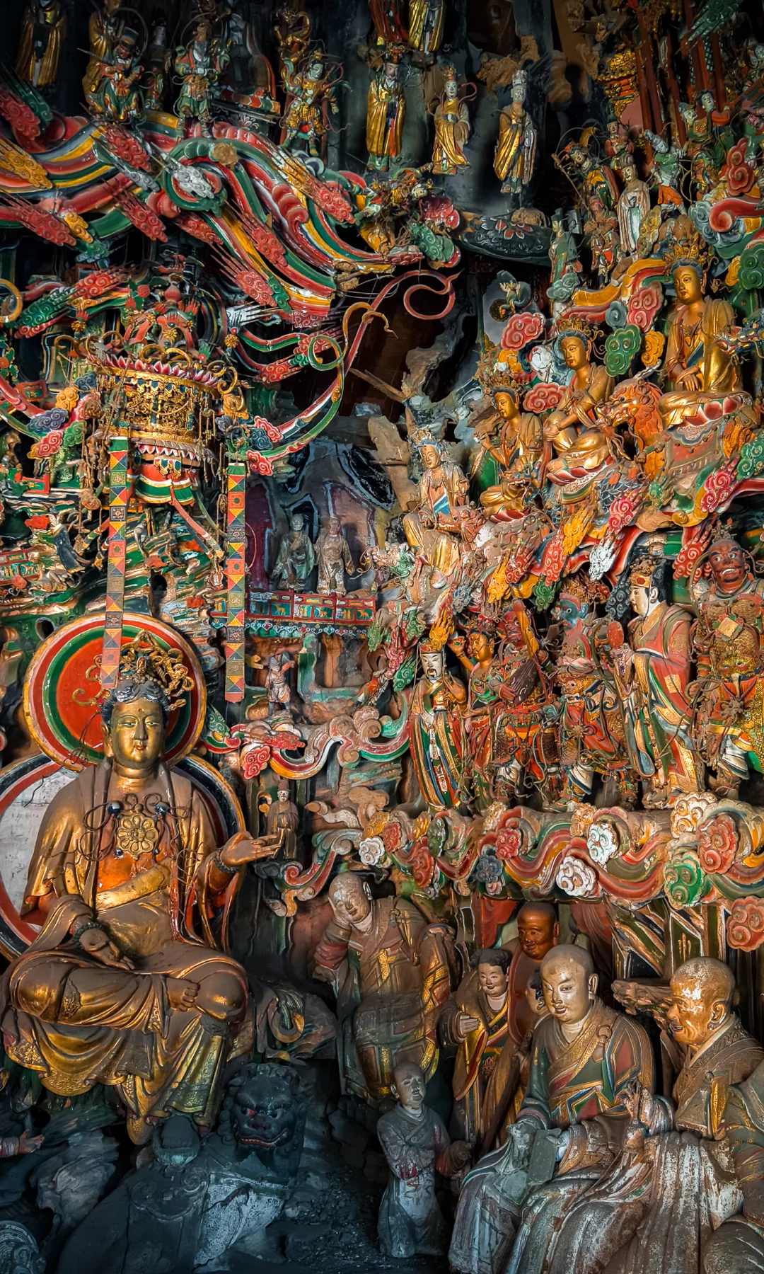 以为小西天够震撼了，直到我去了山西长治❗