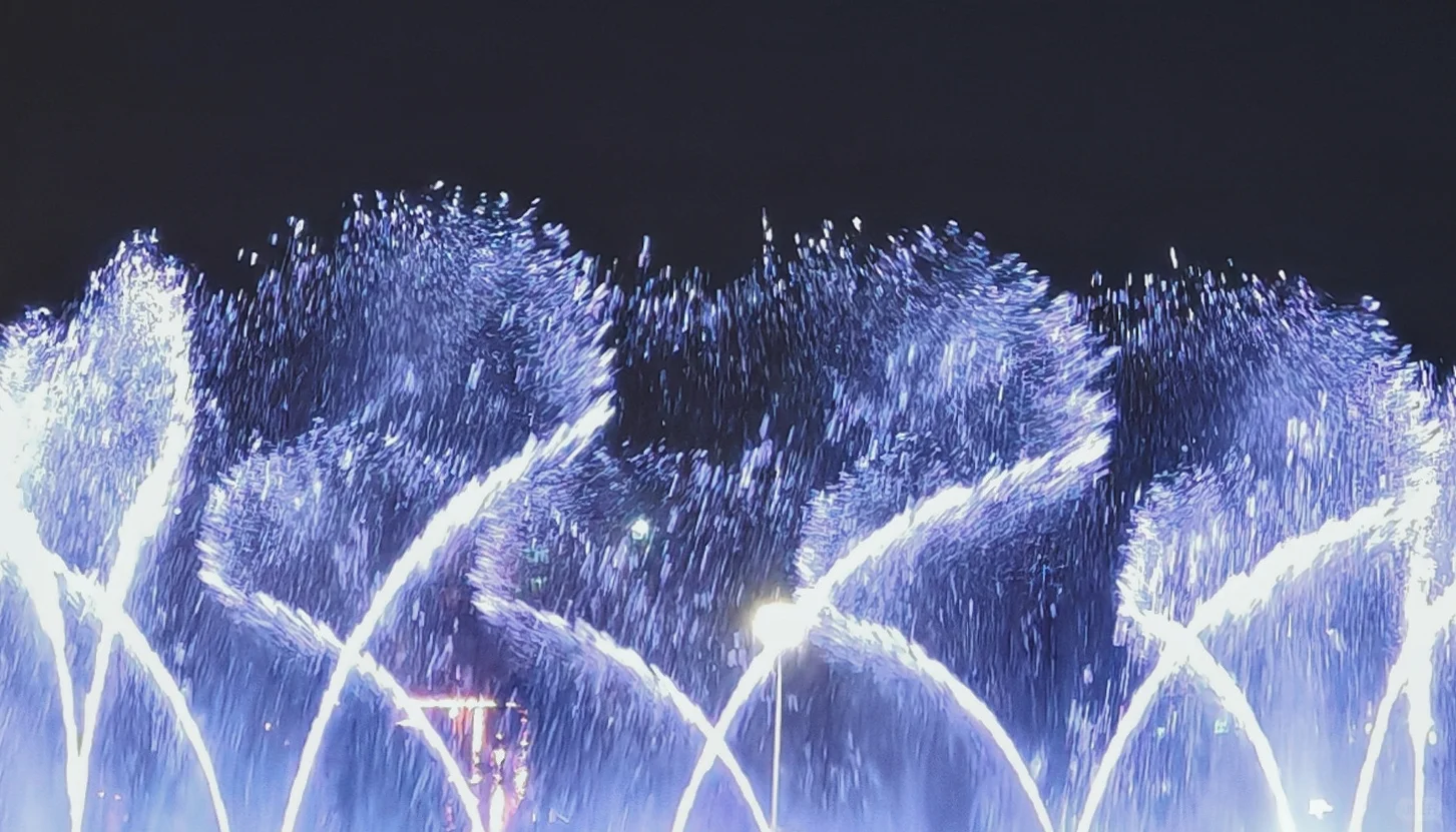 八一广场的音乐喷泉你看了吗