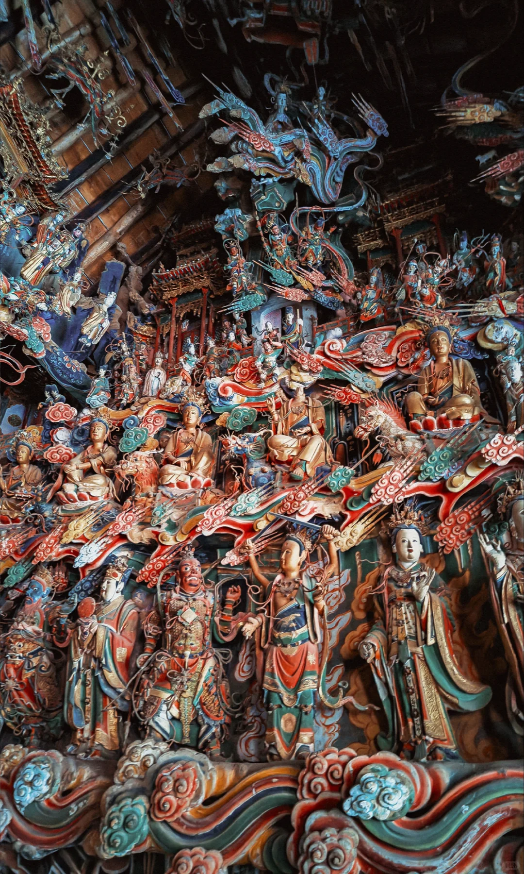 原以为小西天很震撼了，直到我去了观音堂