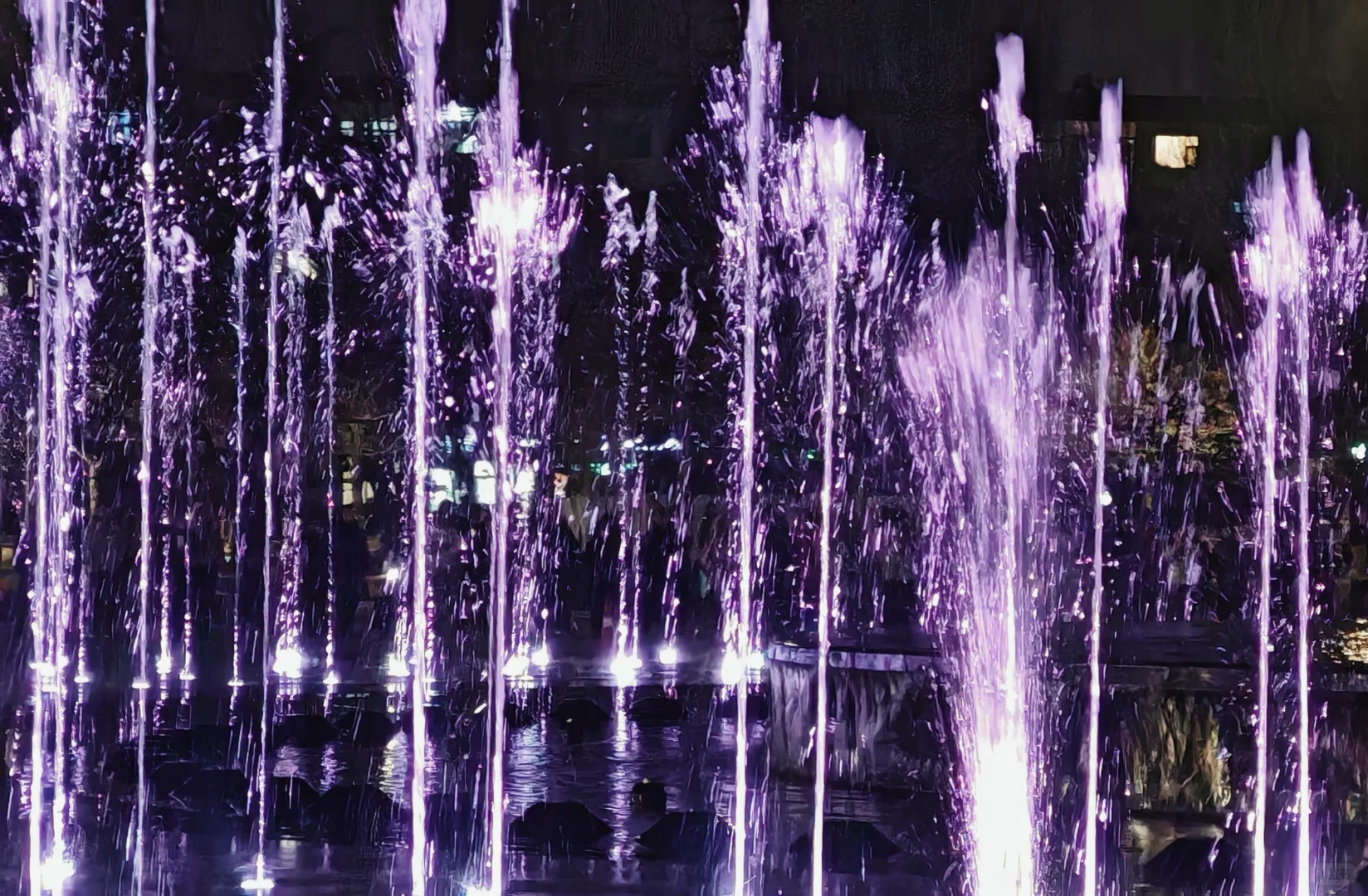 八一广场的音乐喷泉你看了吗