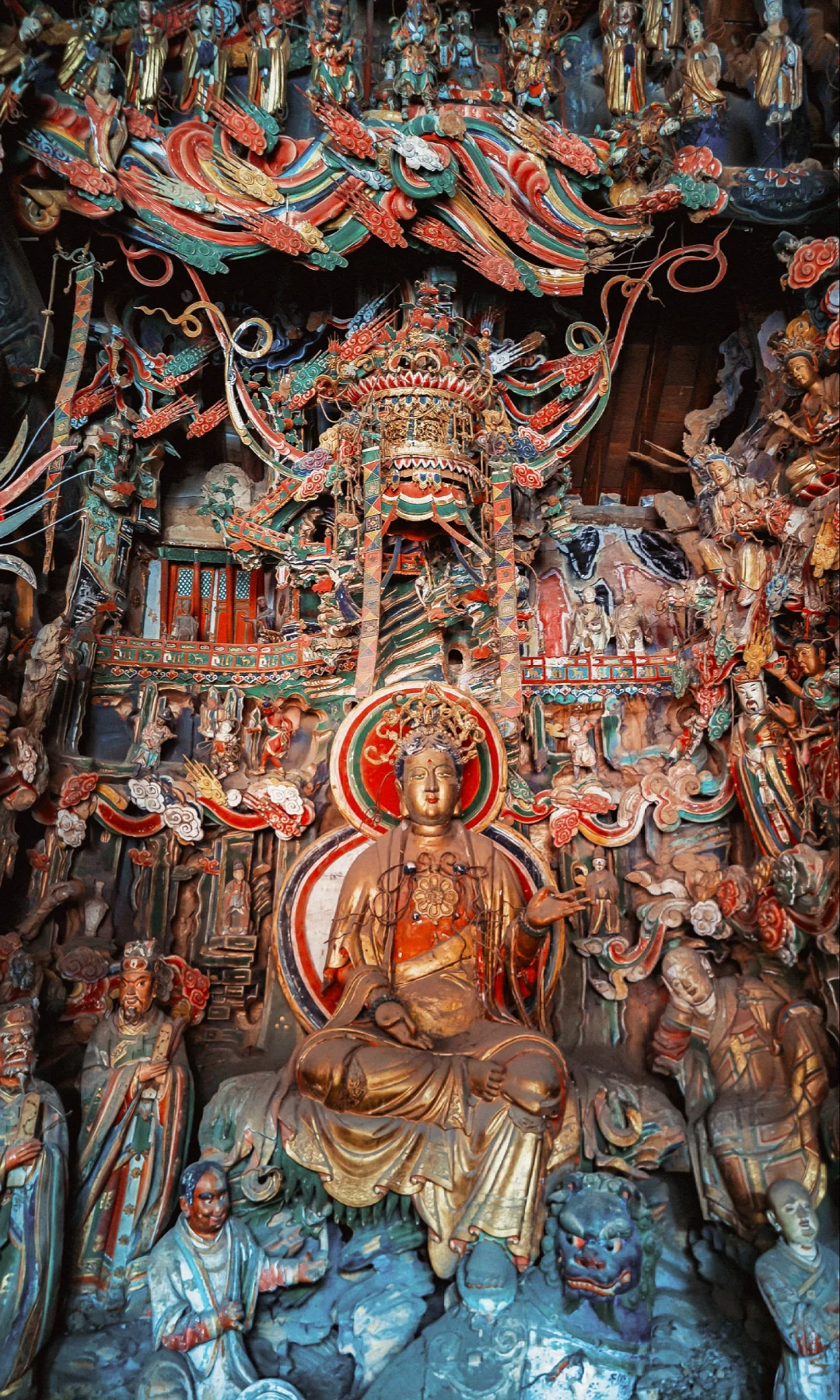 原以为小西天很震撼了，直到我去了观音堂