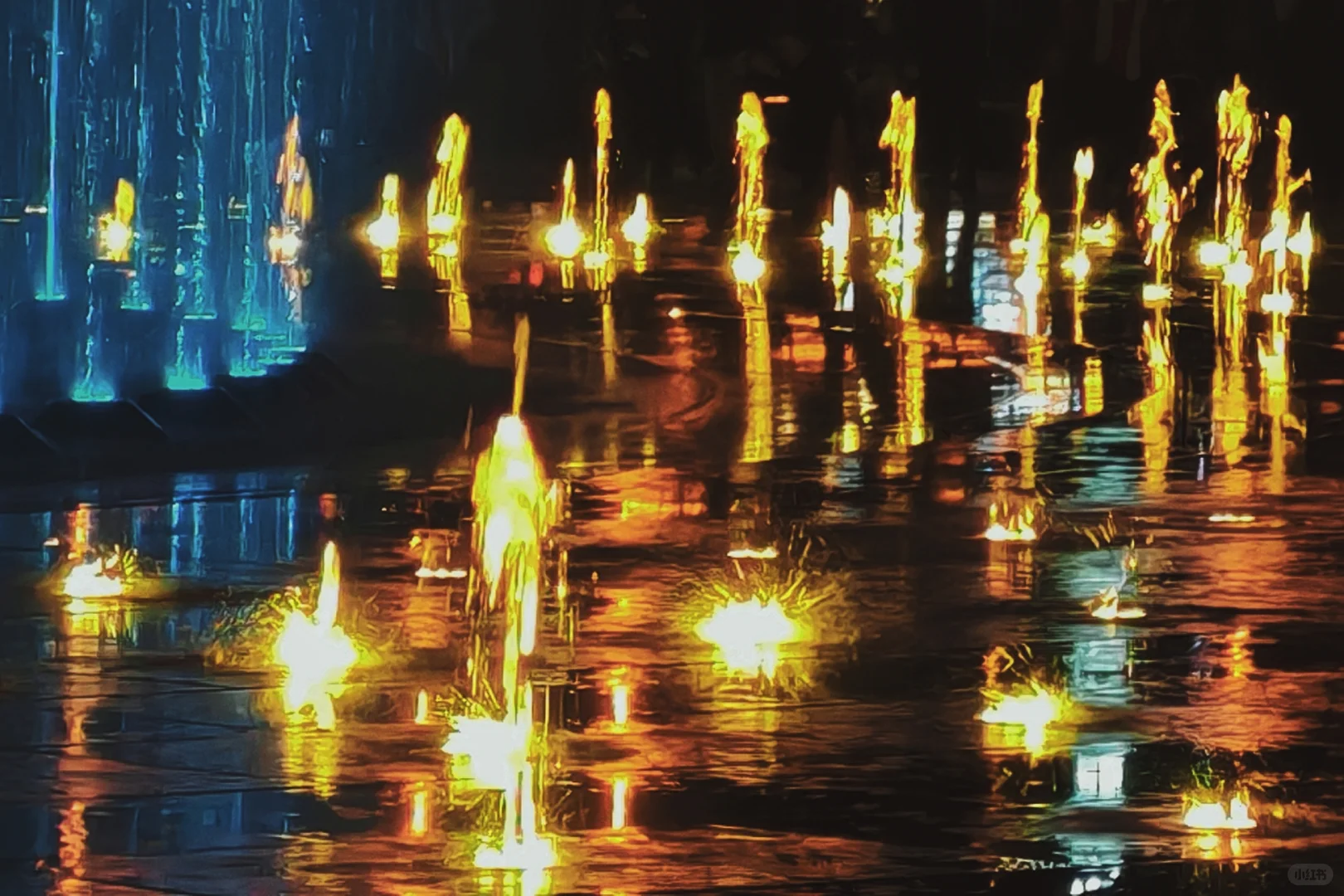 八一广场的音乐喷泉你看了吗