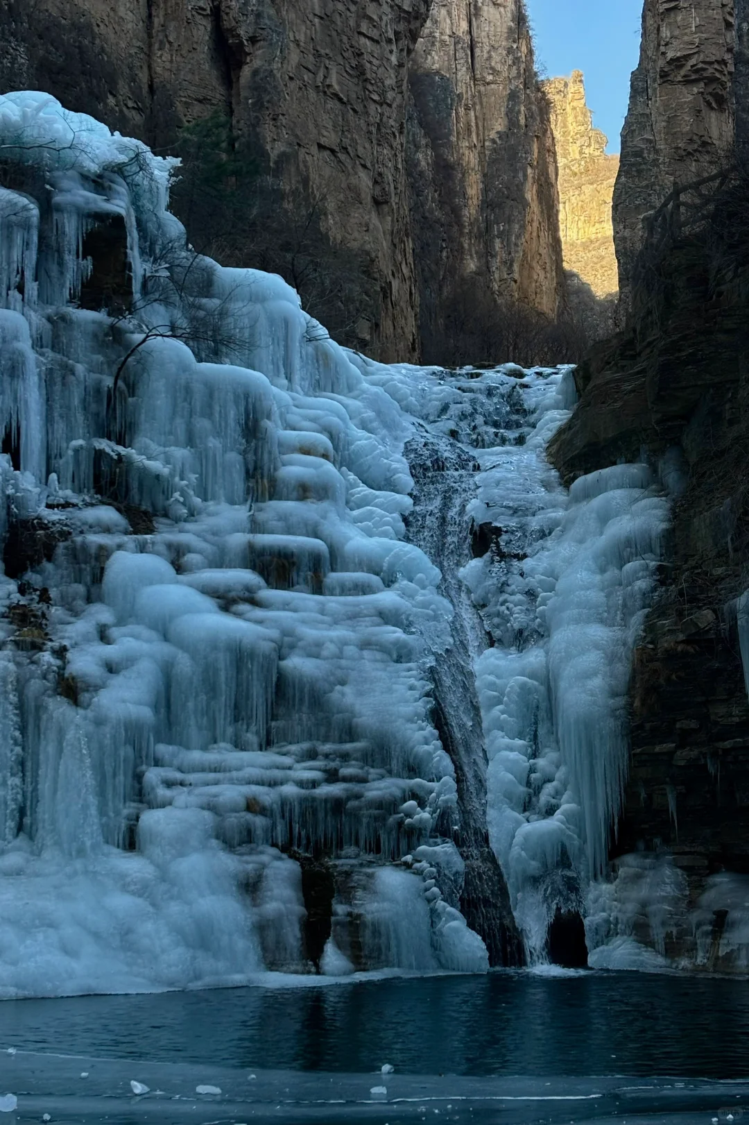山西也有冰雪王国❄️【长治通天峡】