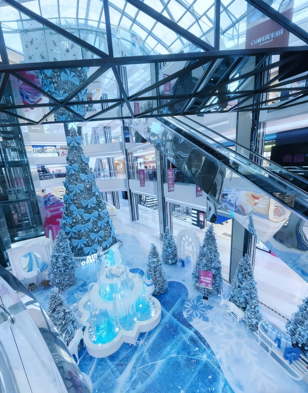 太原圣诞王炸打卡地！在北美新天地一层❄️