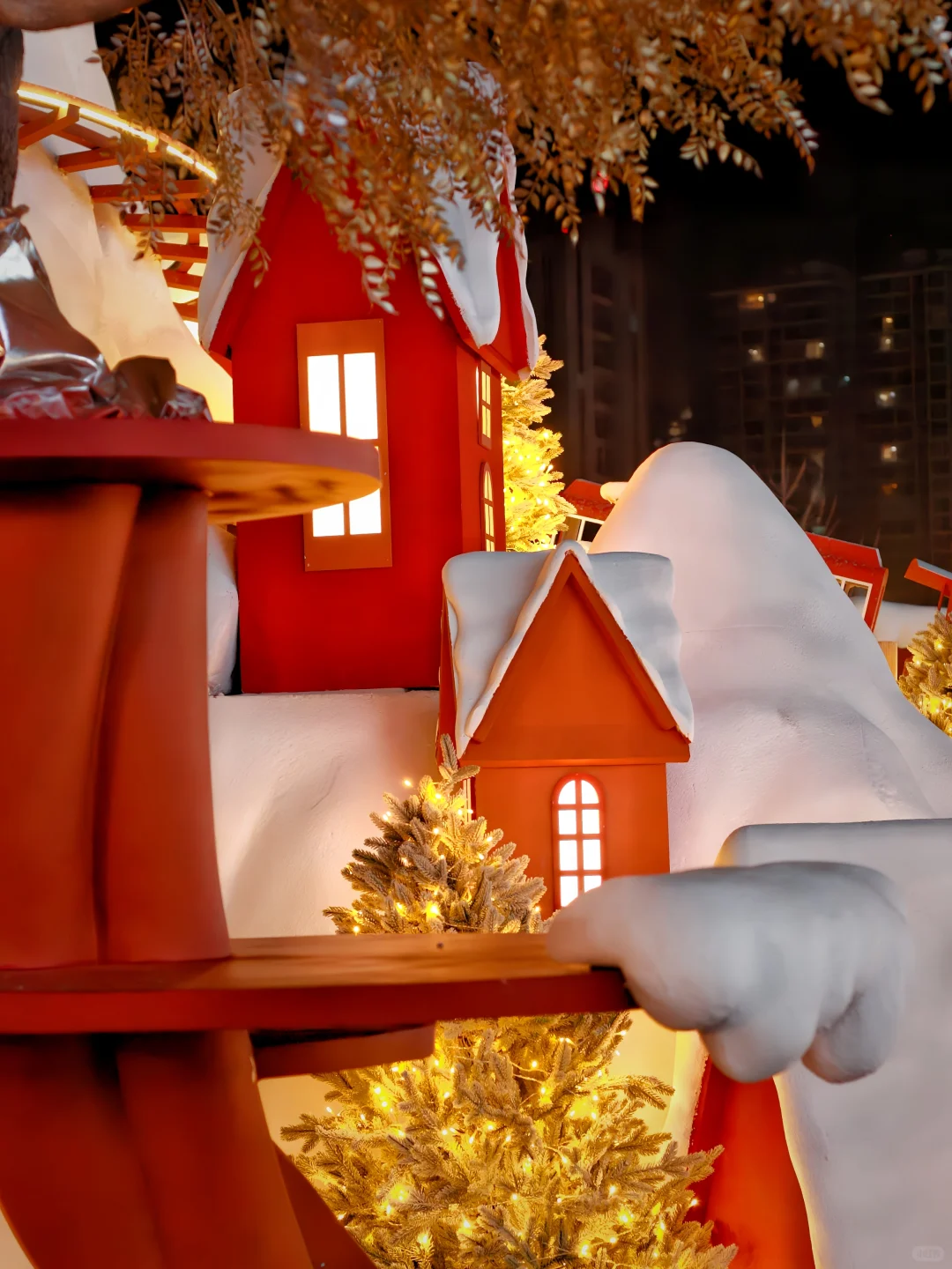 太原万象城的圣诞🎄飘雪❄️盛宴‼️氛围感绝了