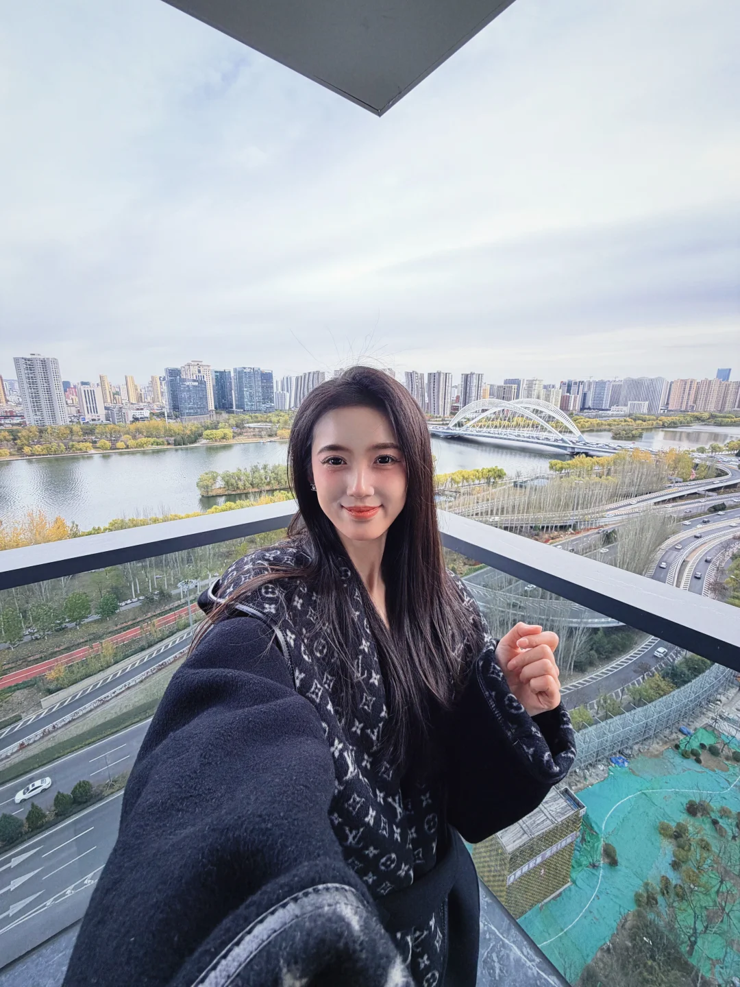 太原交房！大平层真的把汾河焊在窗外了