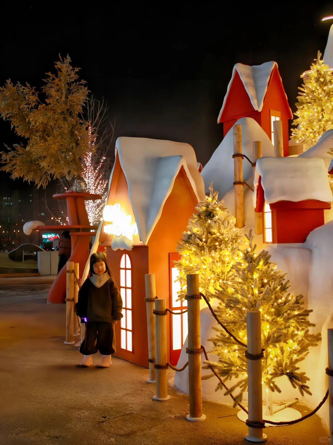 太原万象城的圣诞🎄飘雪❄️盛宴‼️氛围感绝了