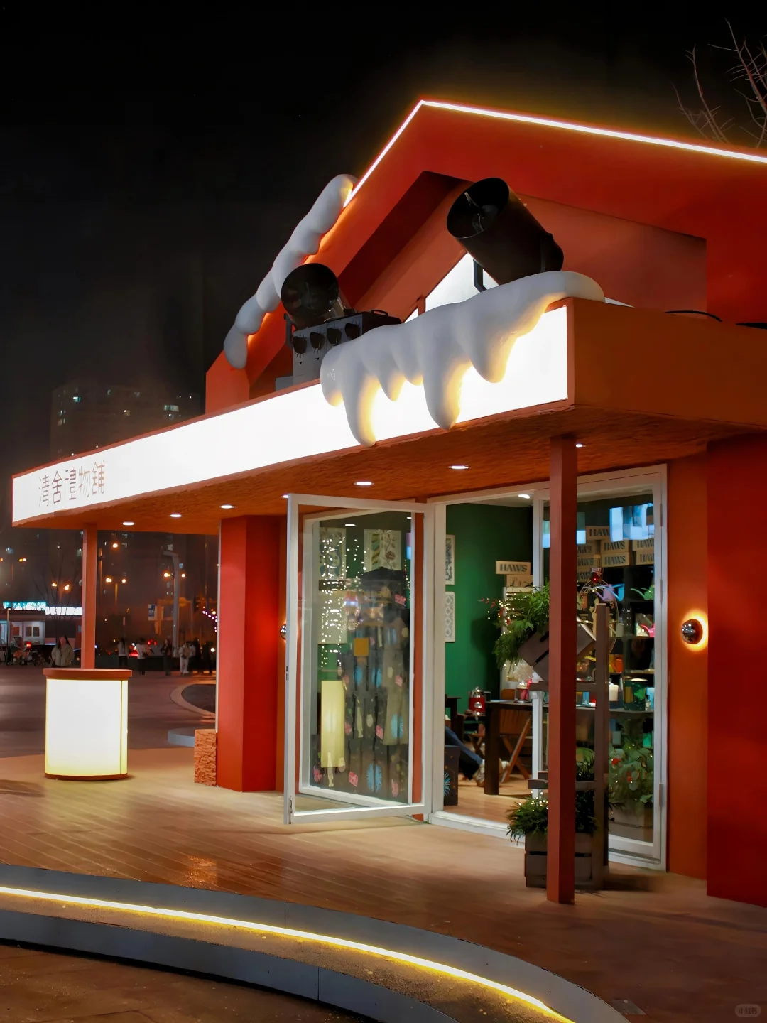 太原万象城的圣诞🎄飘雪❄️盛宴‼️氛围感绝了