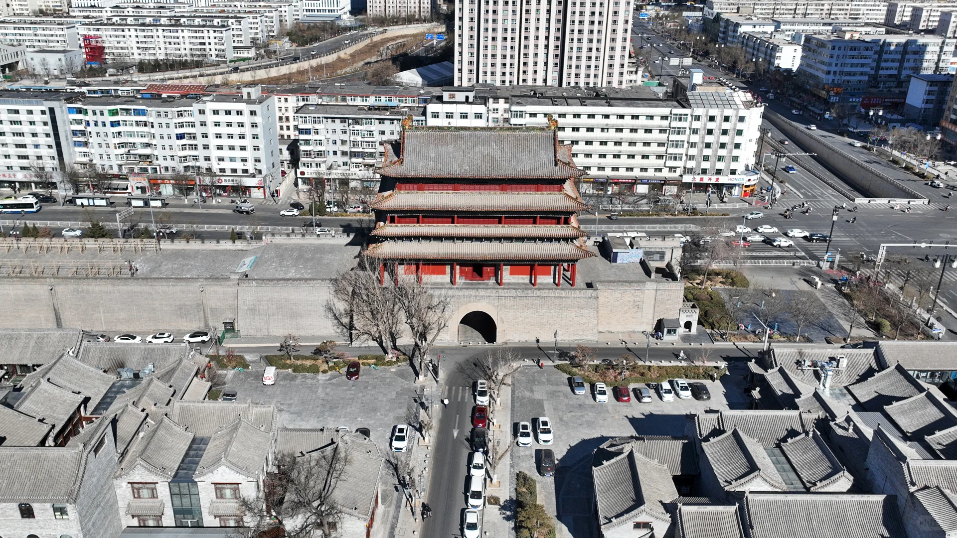 寻找太原城八大城门[明清城墙及角楼]