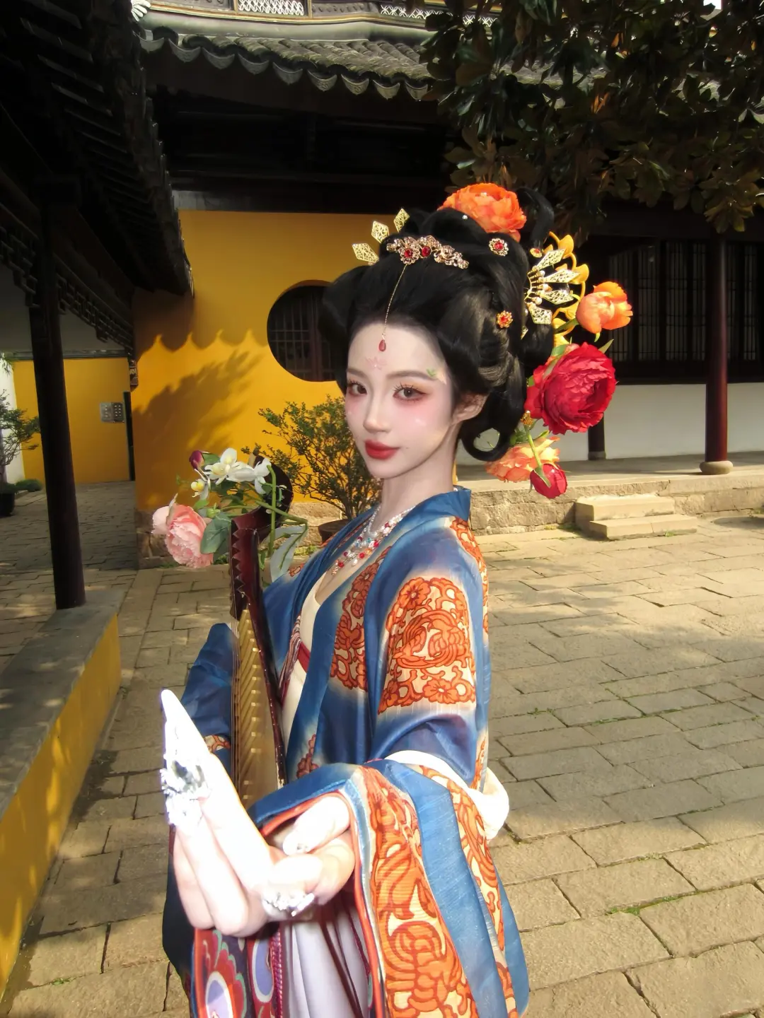 大同拍的唐复原妆造真的绝美！