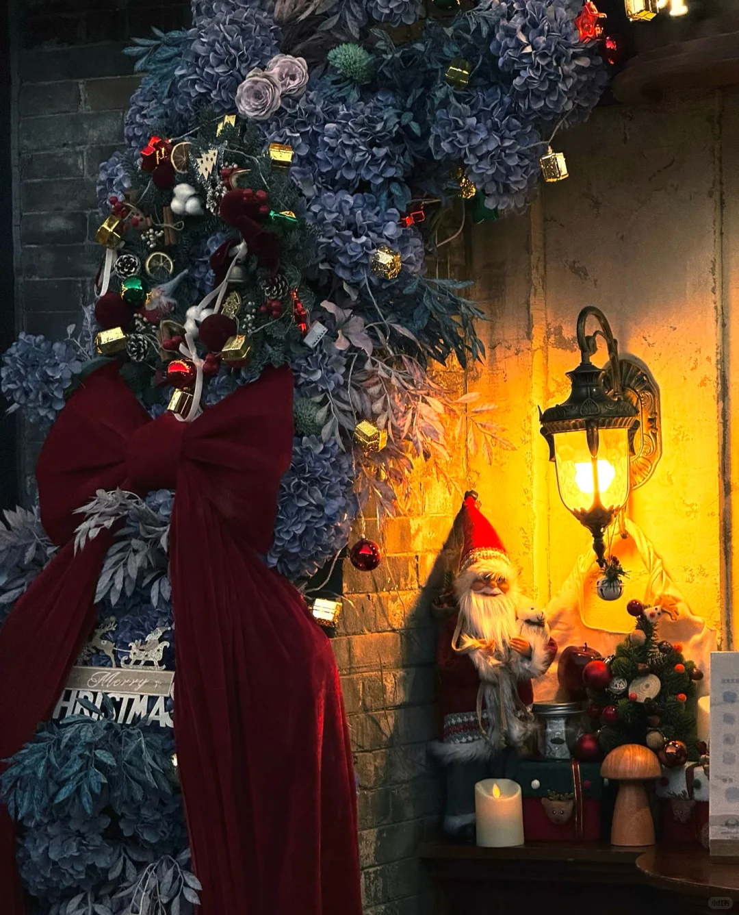 12月的大同，圣诞味也很浓