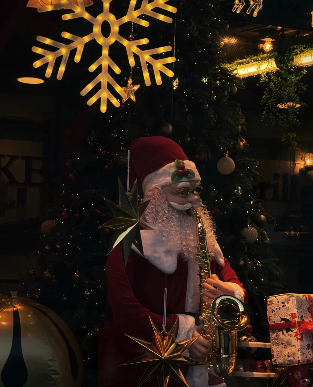 12月的大同，圣诞味也很浓