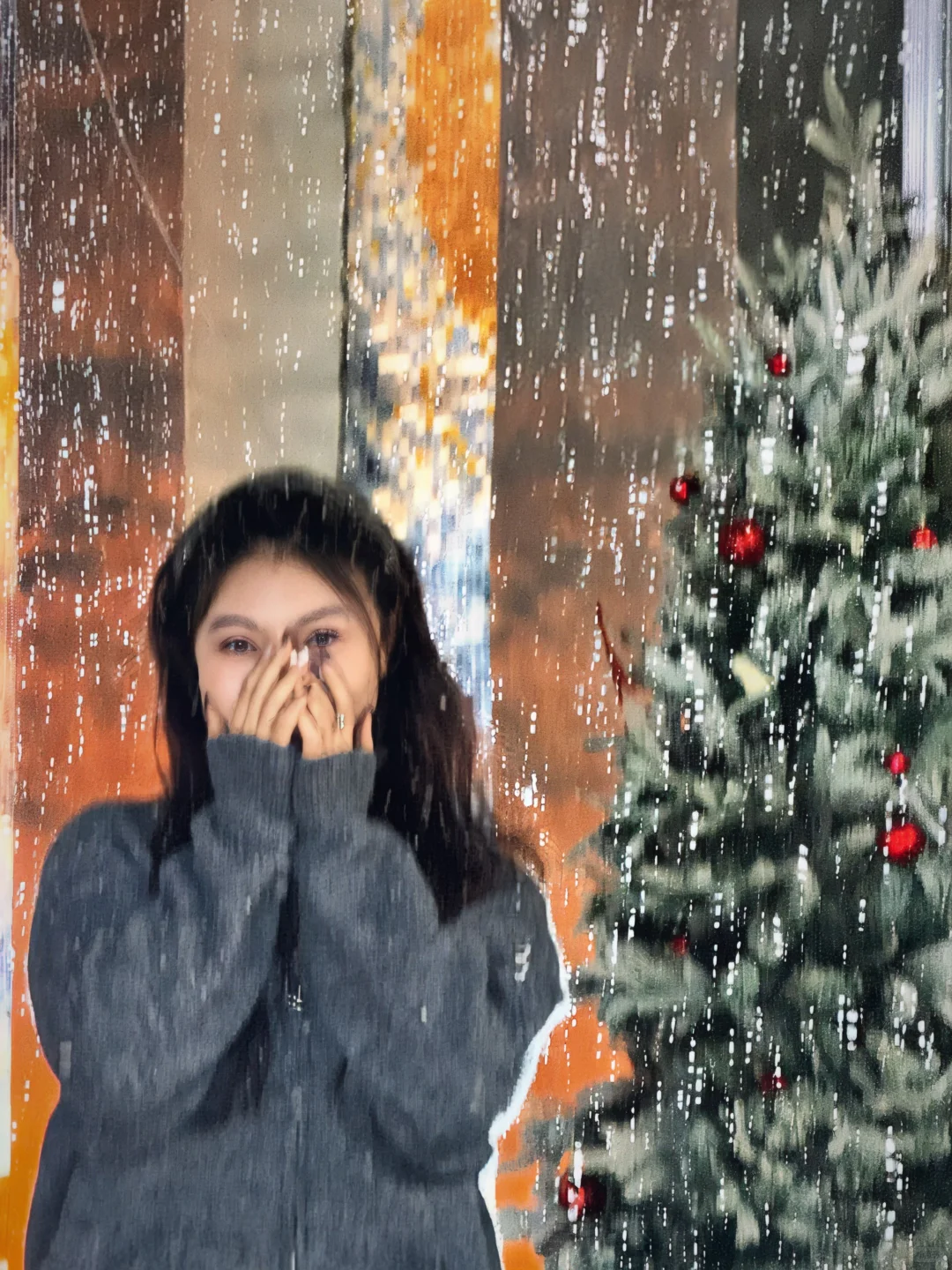 12月的大同，圣诞味也很浓