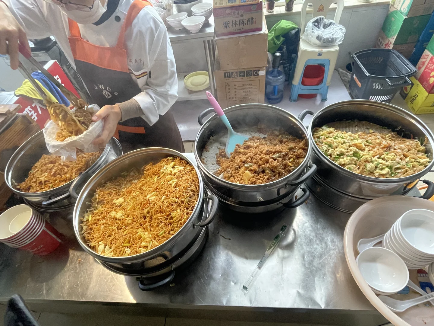 长治清华职工食堂美食记录