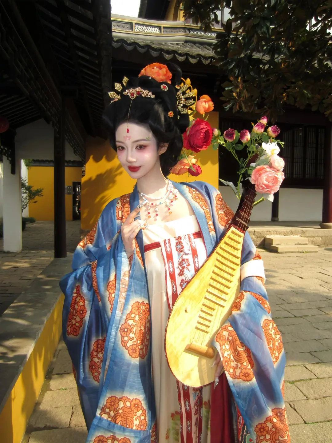 大同拍的唐复原妆造真的绝美！