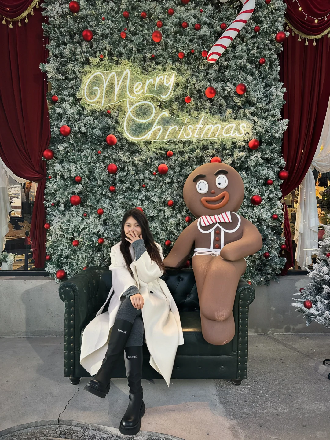 12月的大同，圣诞味也很浓