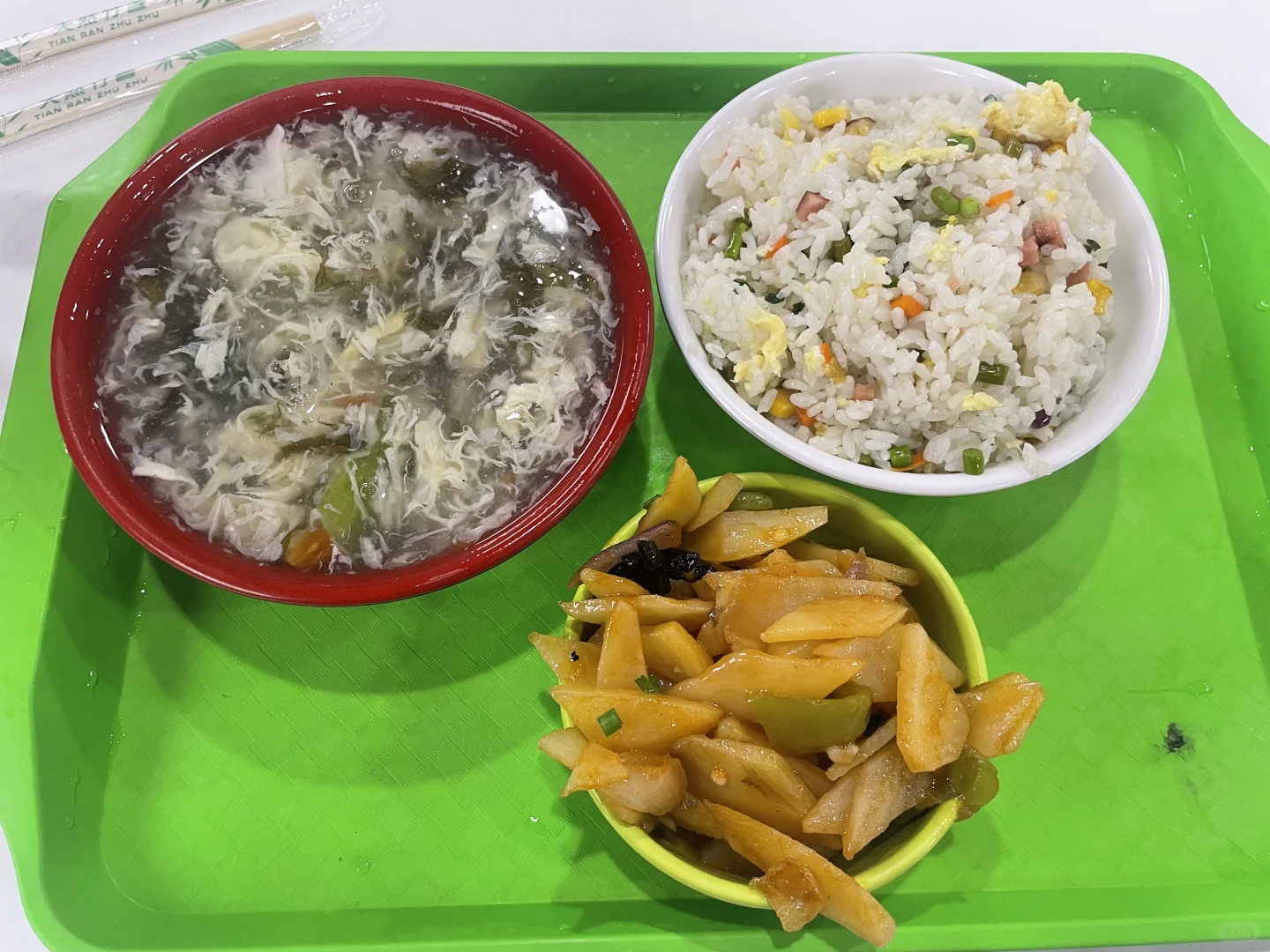 长治清华职工食堂美食记录