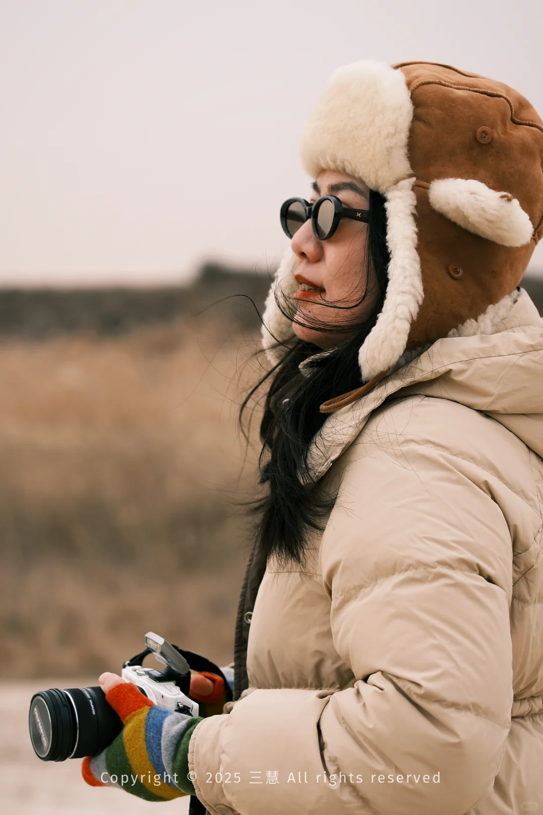 大同富士女摄｜北方冬日枯树 中式美学氛围感