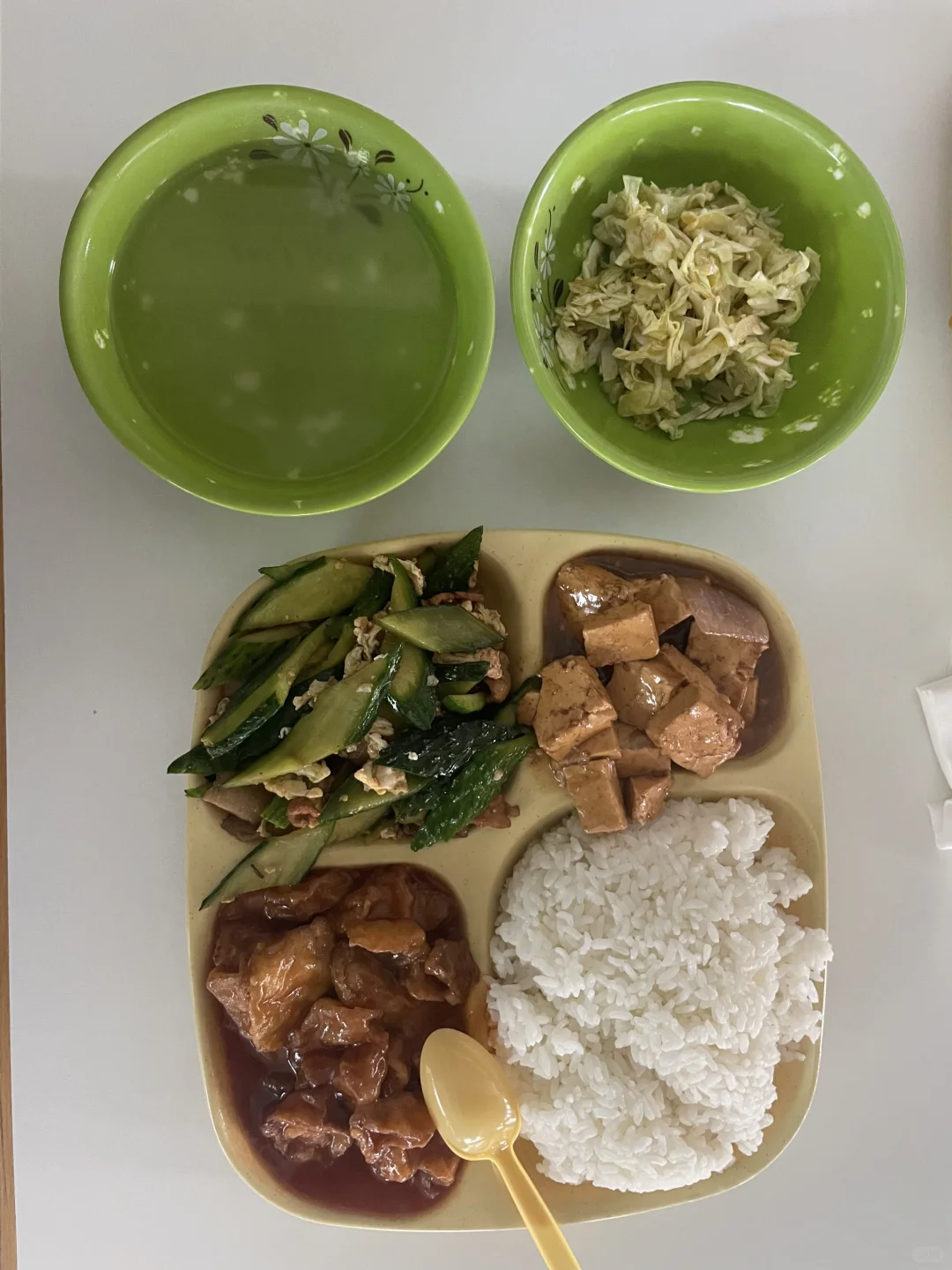 长治清华职工食堂美食记录