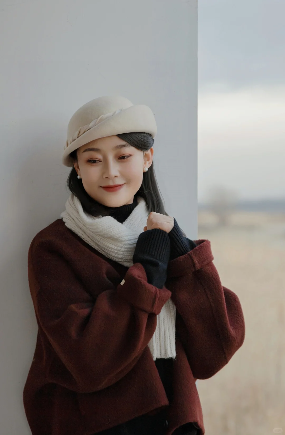 大同 | 册田水库，冬天日落金山时的浪漫