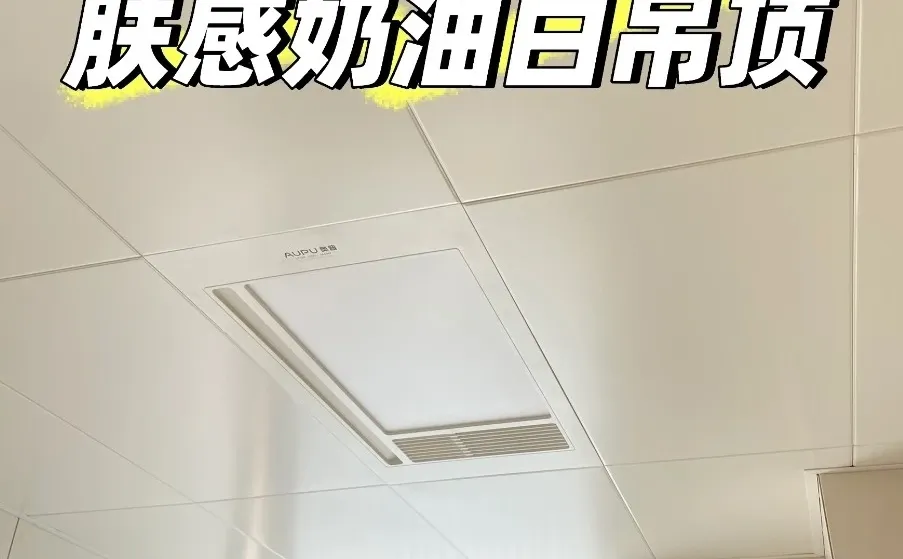 看看这个太原奶油白同色铝扣板吊顶贵么？