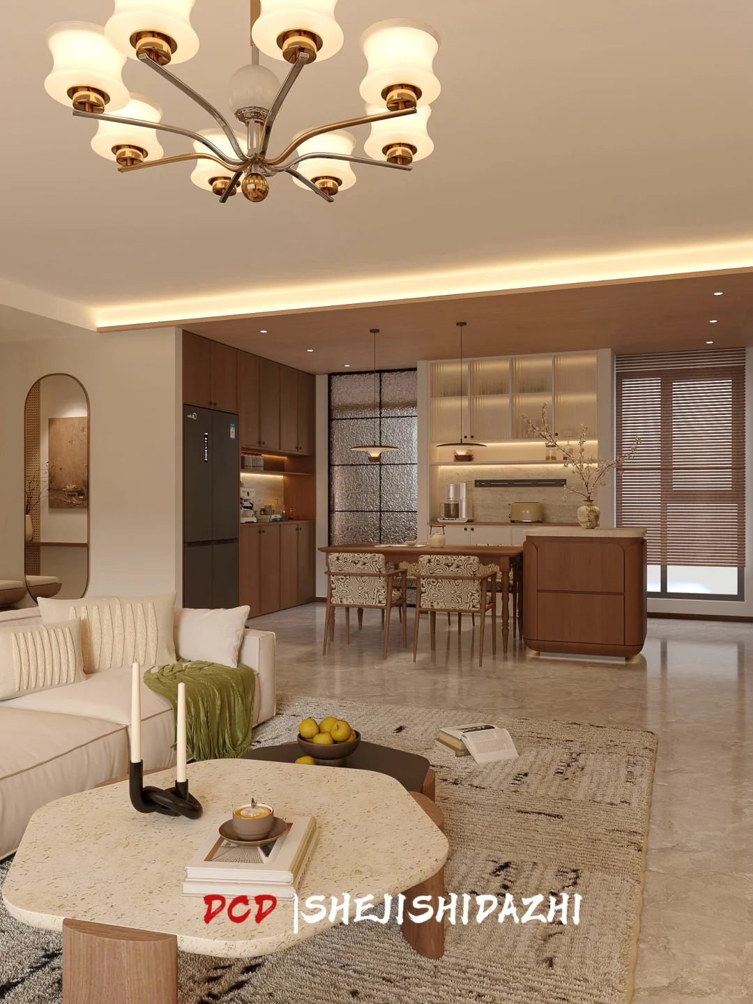 太原金茂悦｜精装餐厅爆改悬浮画框！