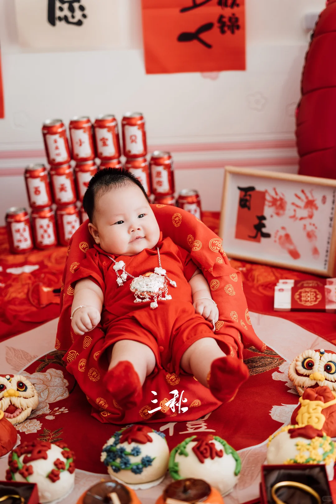 欢迎收看小公主的百岁礼🧨|太原百天跟拍 📷