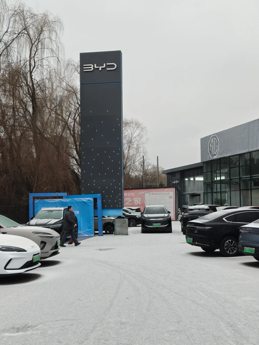 长治下雪🌨️看车冬日里的温暖小确幸❄