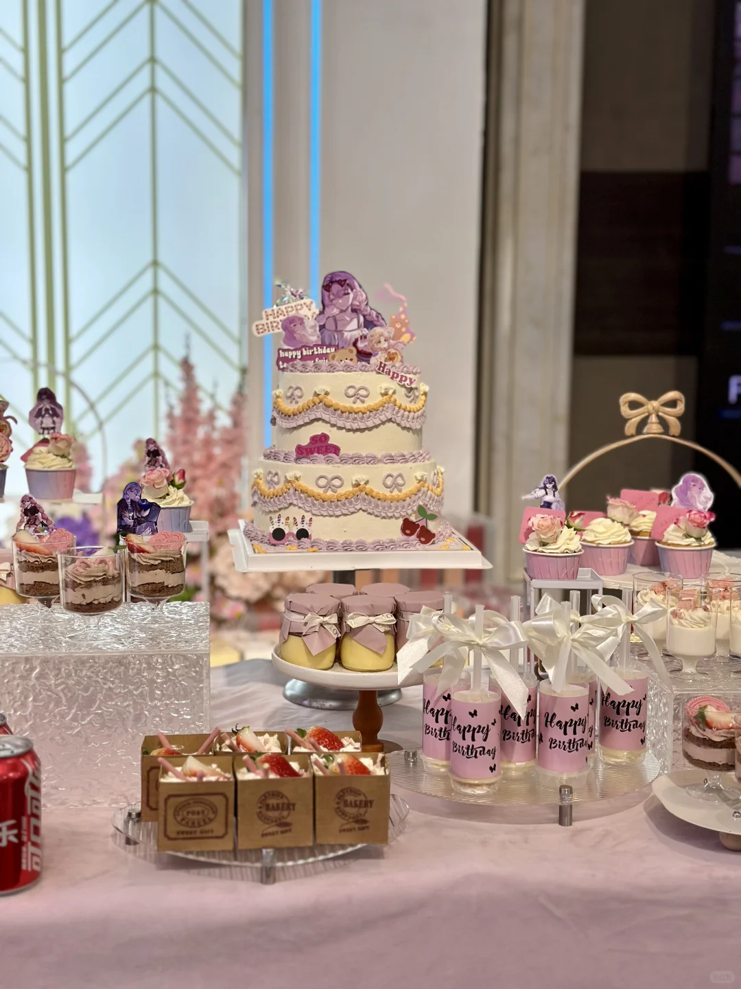 太原甜品台｜希燕主题12岁甜品台｜实拍甜品台