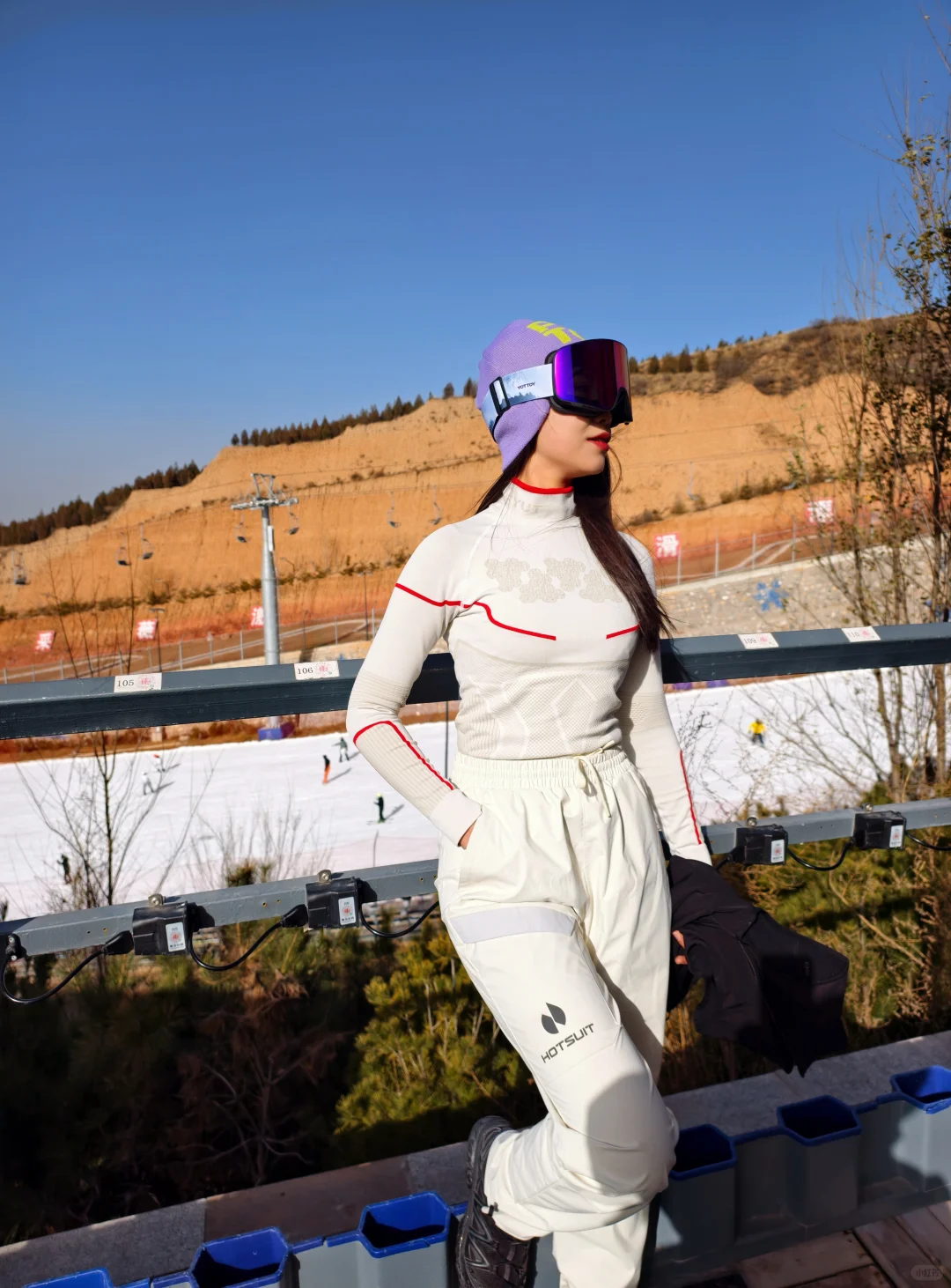 太原冬日氛围感拉满❄️圣诞季滑雪穿搭直拍🎿