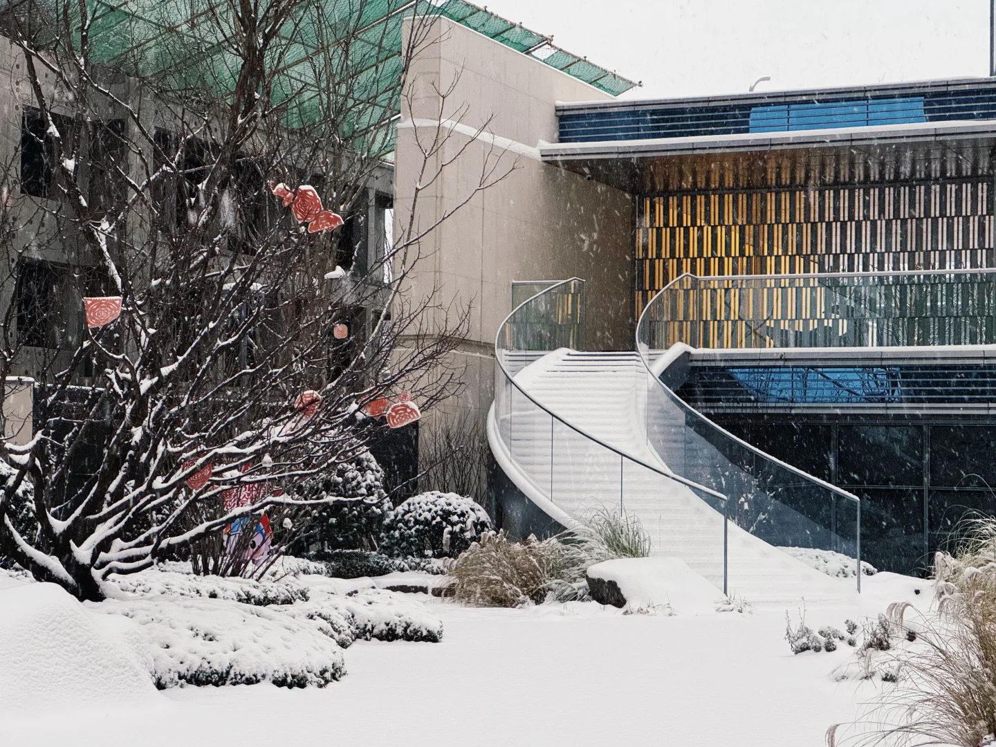 长治初雪！美到心巴