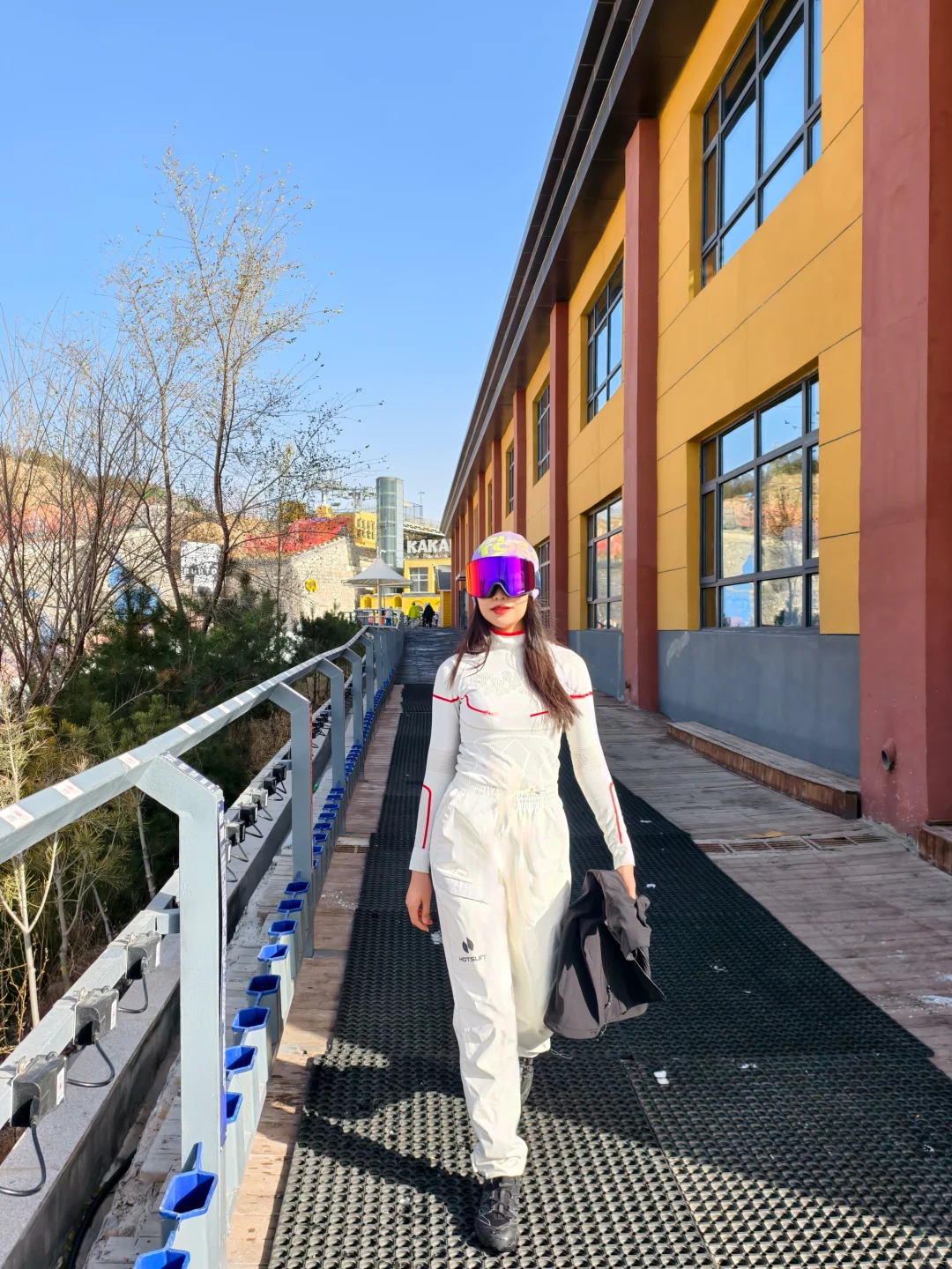 太原冬日氛围感拉满❄️圣诞季滑雪穿搭直拍🎿